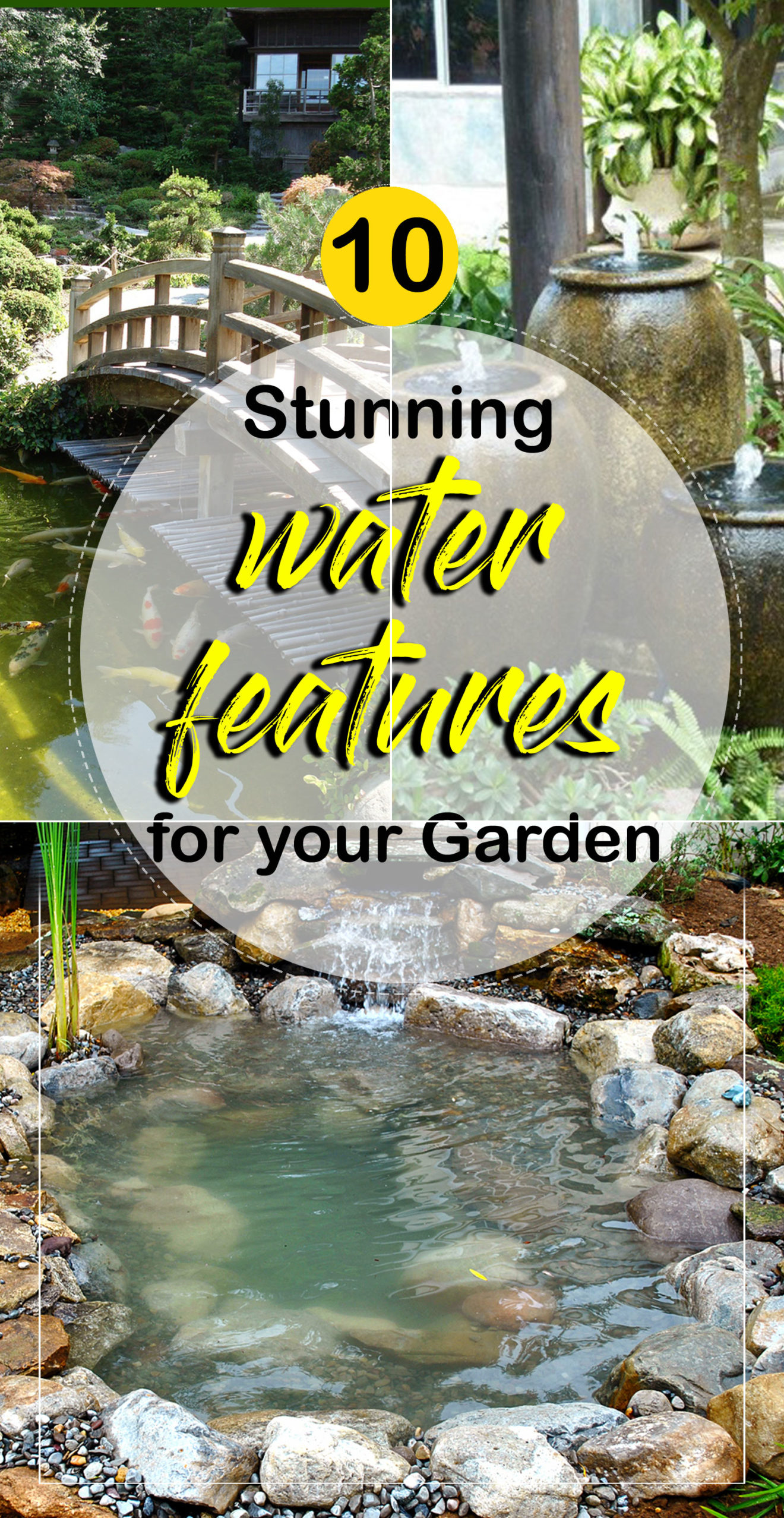 10 Stunning Water Features for your Garden | Nature Bring - Naturebring