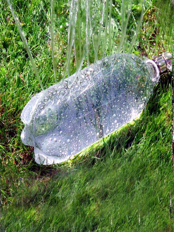 Diy plastic bottle sprinklers