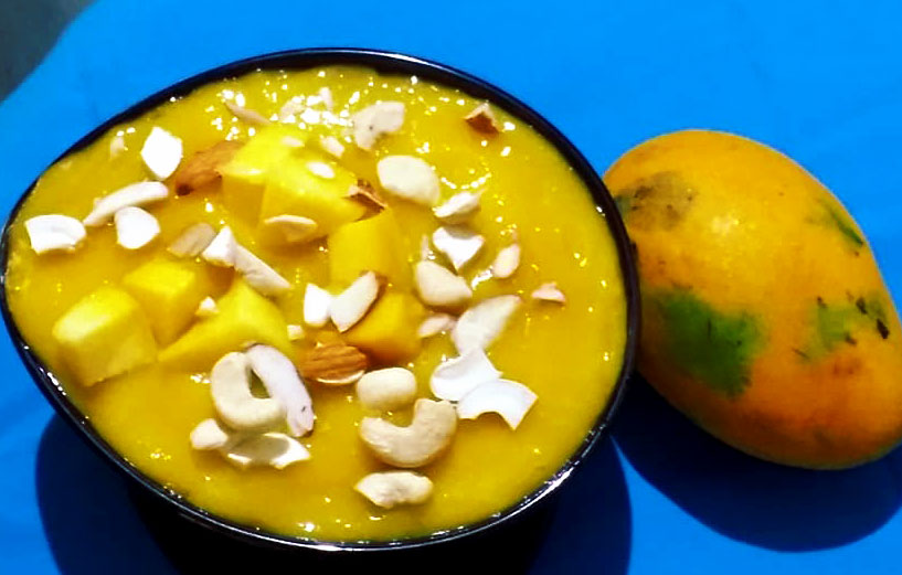 Mango Phirni recipe | a seasonal traditional dish