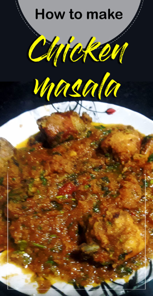 Chicken masala recipe | how to make chicken masala | chicken gravy masala