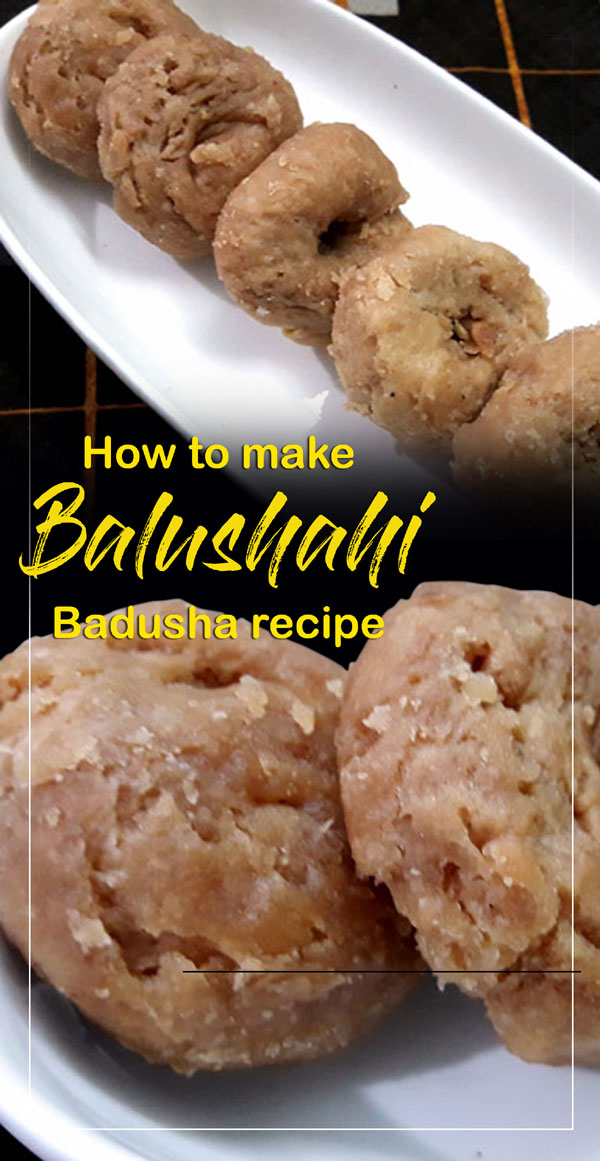 Balushahi recipe | Badusha recipe