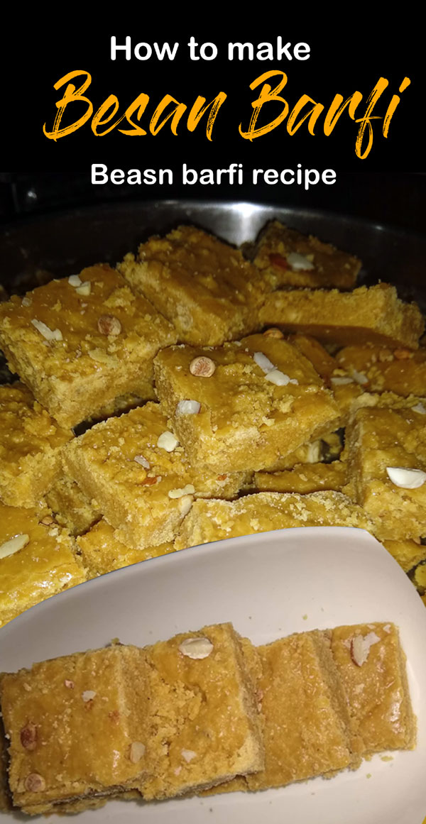 Besan burfi